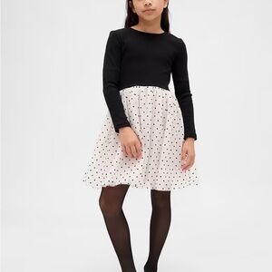 GAP Kids Black Velvet Dress size L